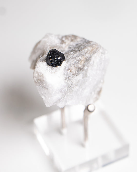 稀有罕見的義大利雙尖黑水晶|療癒與保護能量