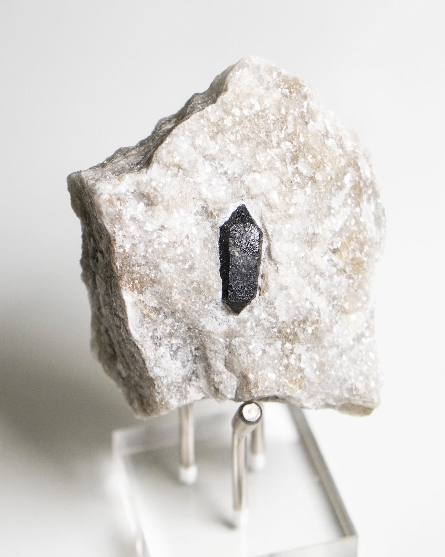 稀有罕見的義大利雙尖黑水晶|療癒與保護能量