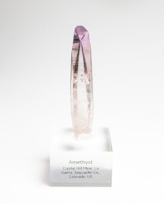 科羅拉多紫水晶|稀有產區‧Crystal Hill高端礦物標本 Fine Amethyst specimen from Colorado