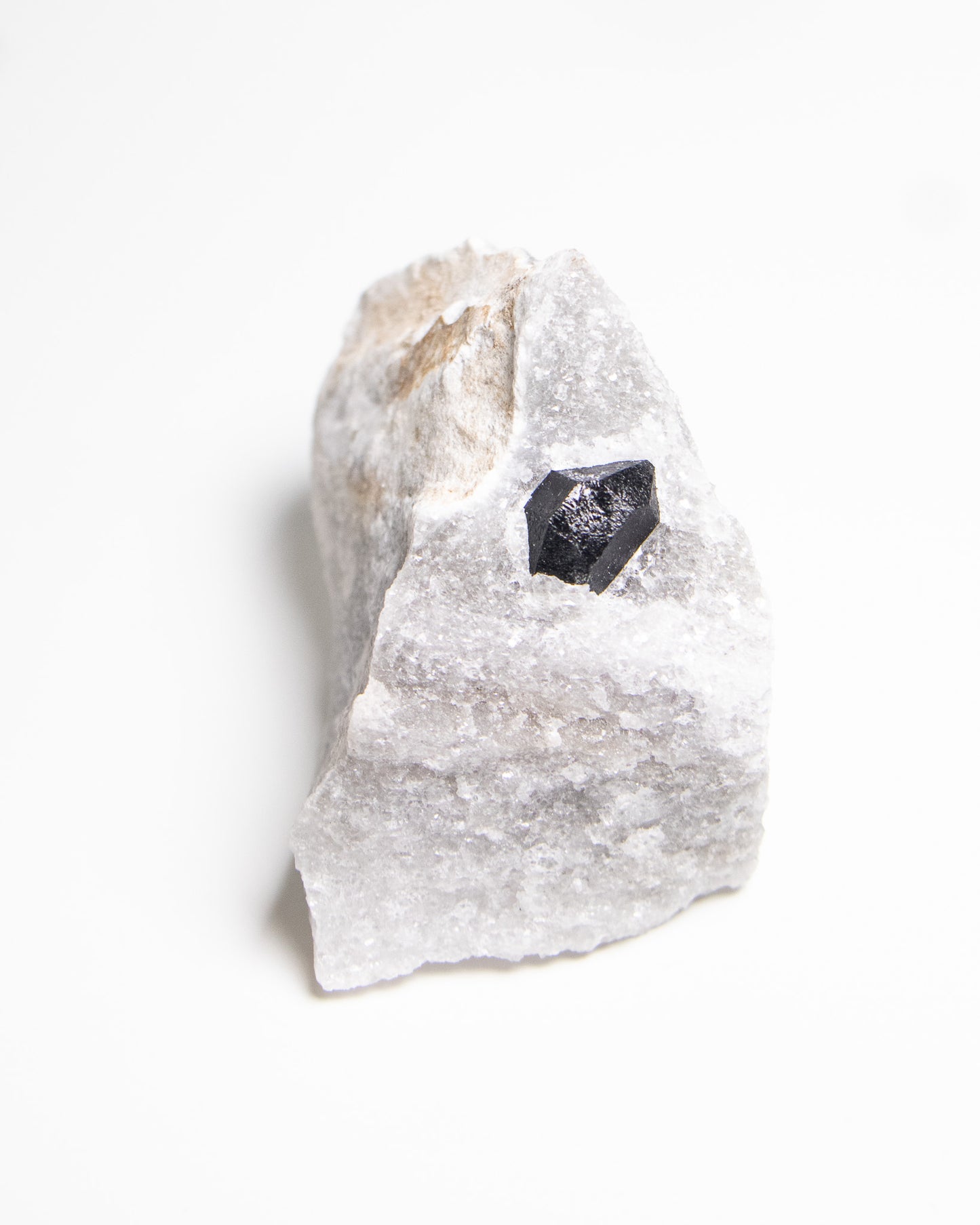 稀有罕見的義大利雙尖黑水晶｜療癒與保護能量