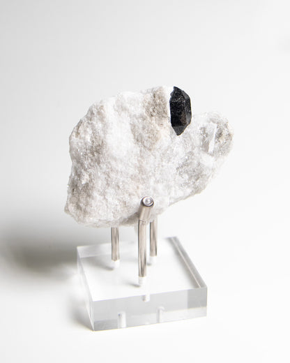 稀有罕見的義大利雙尖黑水晶｜療癒與保護能量