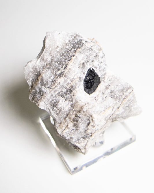 稀有罕見的義大利雙尖黑水晶｜療癒與保護能量