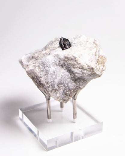 稀有罕見的義大利雙尖黑水晶｜療癒與保護能量